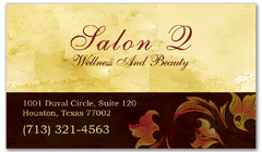 BCS-1010 - salon business card