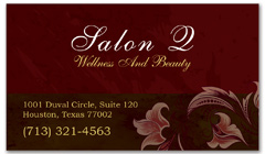BCS-1011 - salon business card