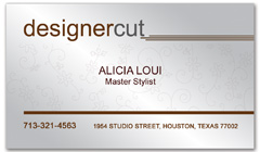 BCS-1015 - salon business card