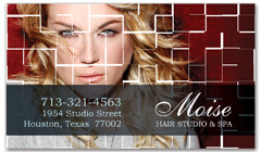 BCS-1030 - salon business card