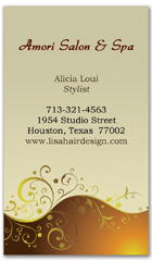 BCS-1039 - salon business card