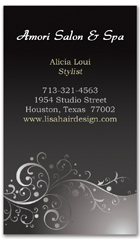 BCS-1040 - salon business card