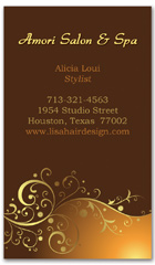 BCS-1041 - salon business card