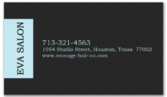 BCS-1076 - salon business card