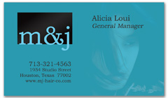 BCS-1085 - salon business card