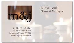 BCS-1086 - salon business card