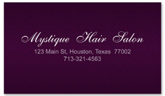 BCS-1110 - salon business card