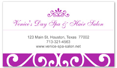 BCS-1116 - salon business card