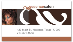 BCS-1121 - salon business card