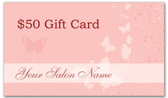 CPS-1020 - salon coupon card