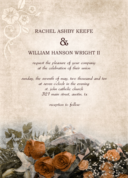 Wedding Invitation Examples Just flick through the oneofakind gallery of 