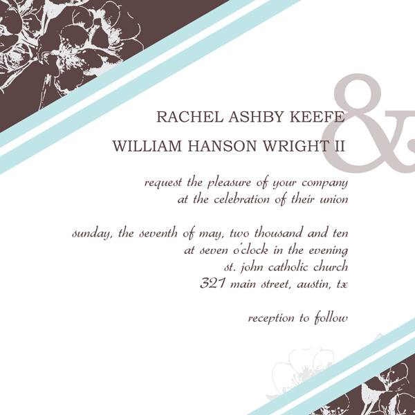 Wedding Invitation Design Templates